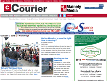 Tablet Screenshot of biddefordcourier.our-hometown.com