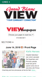 Mobile Screenshot of grandblancview.our-hometown.com