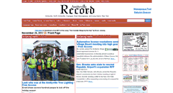 Desktop Screenshot of amityvillerecord.our-hometown.com