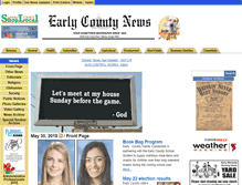 Tablet Screenshot of earlycounty.our-hometown.com