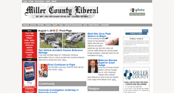 Desktop Screenshot of millercountyliberal.our-hometown.com